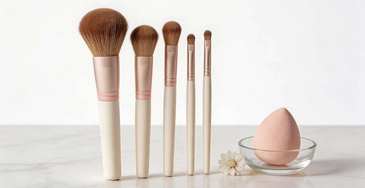 Wie die Fasertechnologie die Leistung von Make-up-Pinseln verbessert