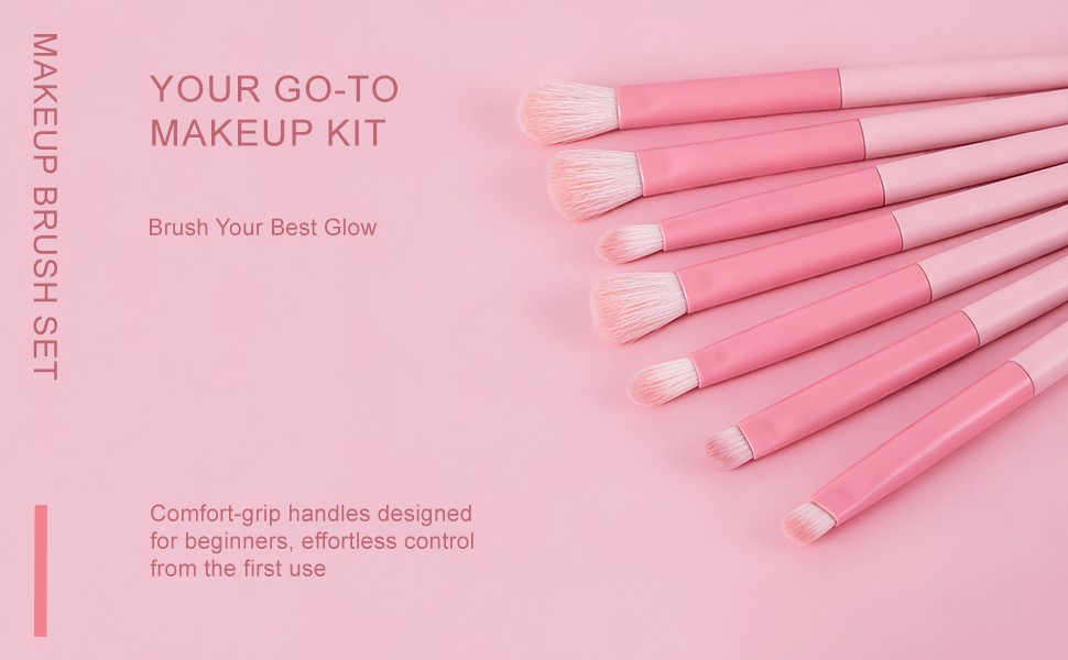 12-teiliges individuelles Make-up-Pinsel-Set