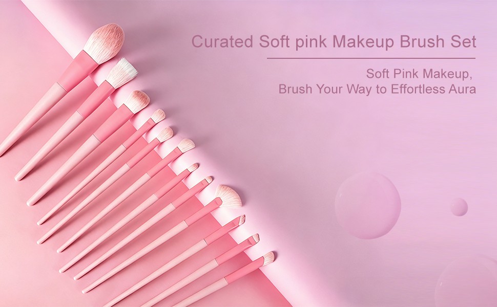 12-teiliges individuelles Make-up-Pinsel-Set