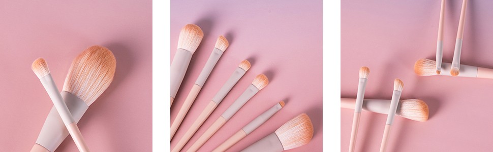 6-teiliges professionelles Make-up-Pinsel-Set